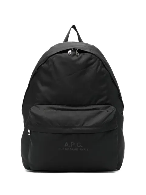 A.P.C. zip pocket backpack