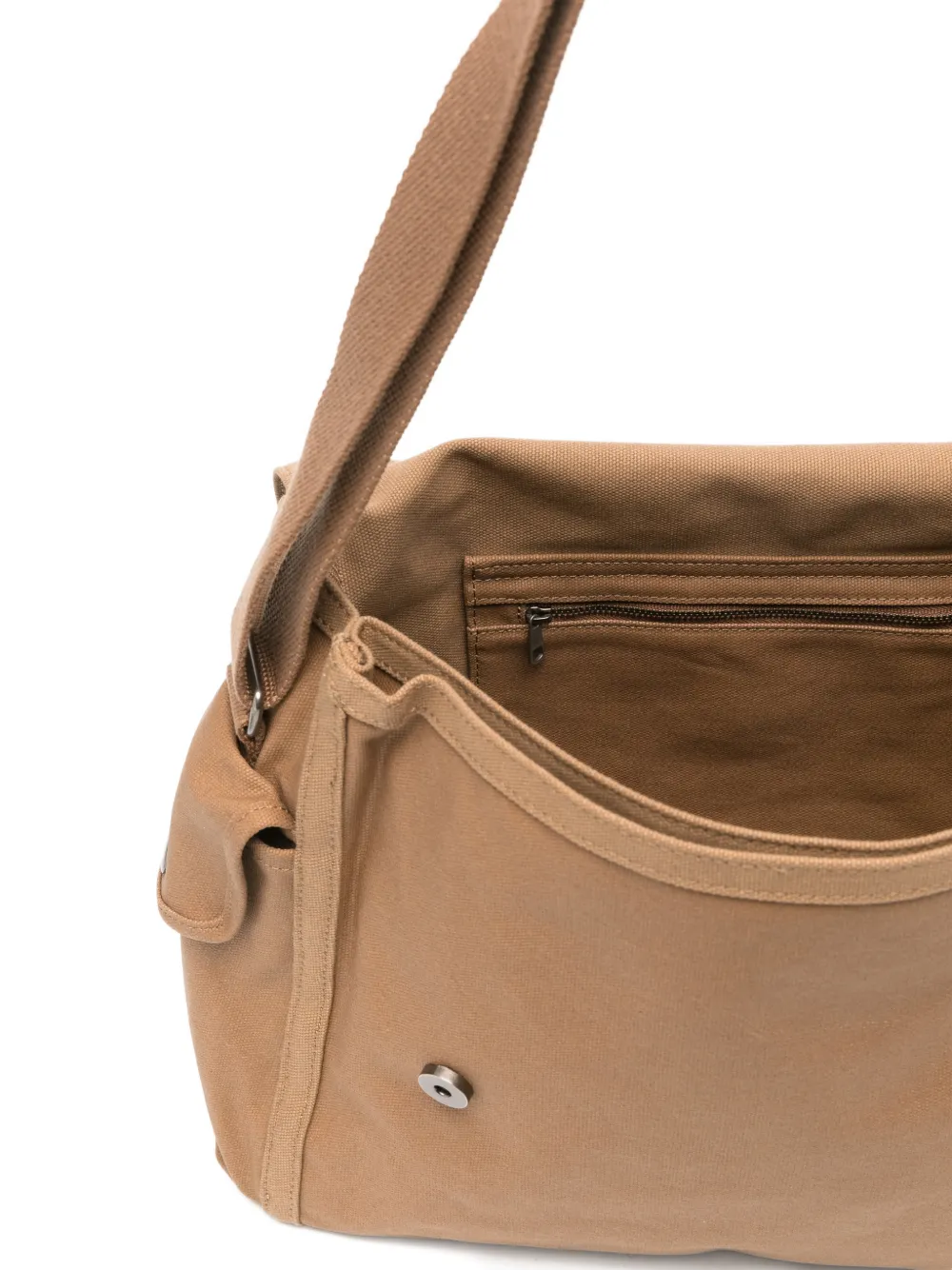 A.P.C. Messengertas met omslag Bruin