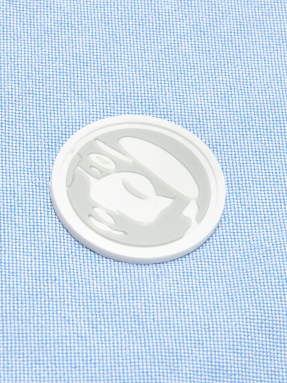 AAPE BY *A BATHING APE Overhemd met borduurwerk Blauw