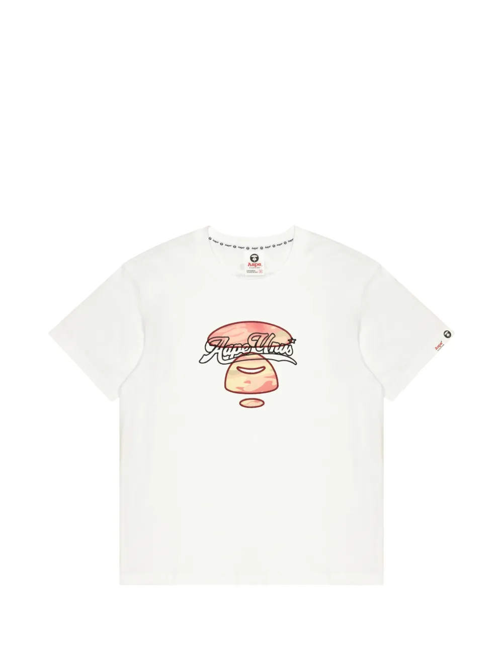 AAPE BY *A BATHING APE® graphic T-shirt - Bianco