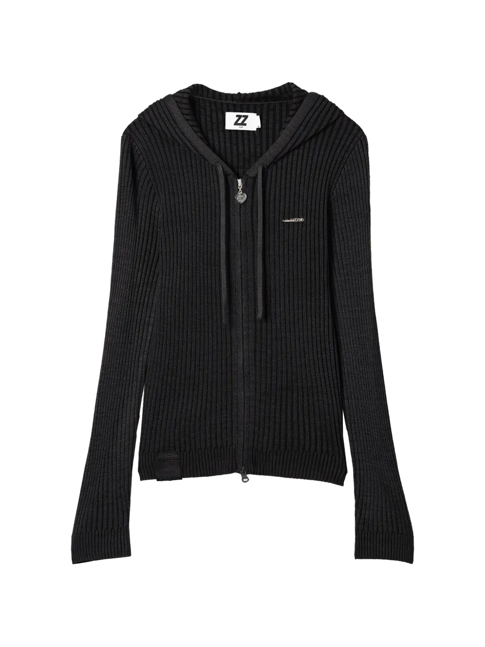 izzue zip hoodie - Nero