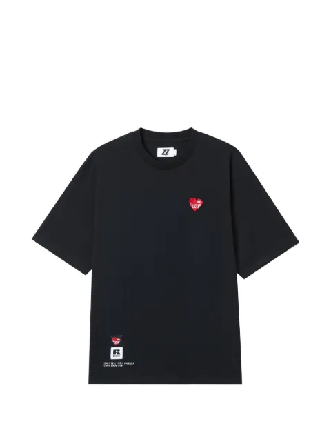 izzue logo-embroidered T-shirt