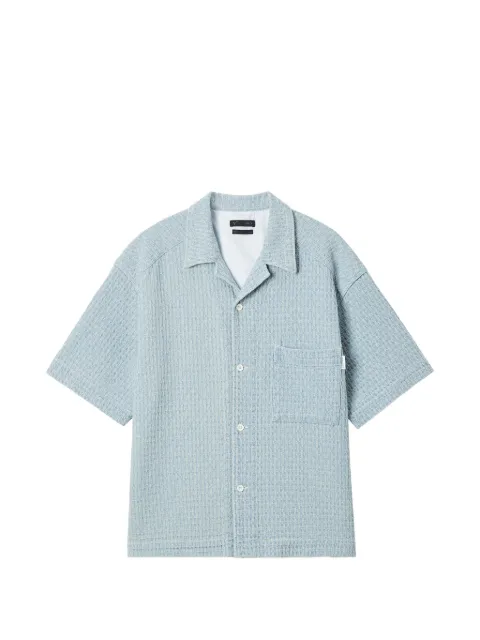 FIVE CM textured short-sleeve shirt