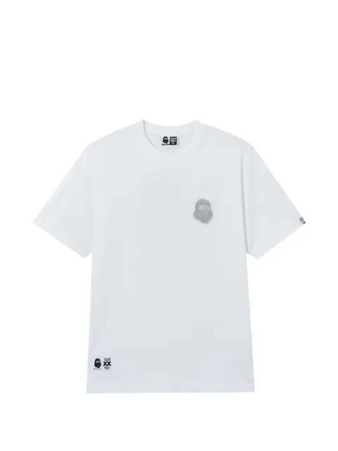 FINGERCROXX playera de algodón con cuello redondo
