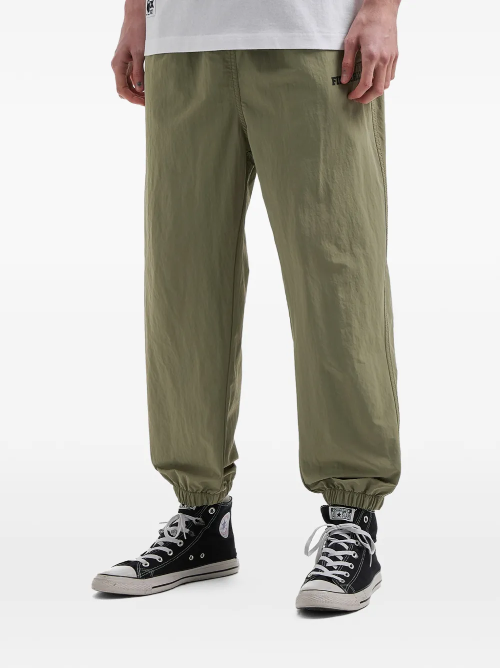 Drawstring Logo-Detail Track Pants