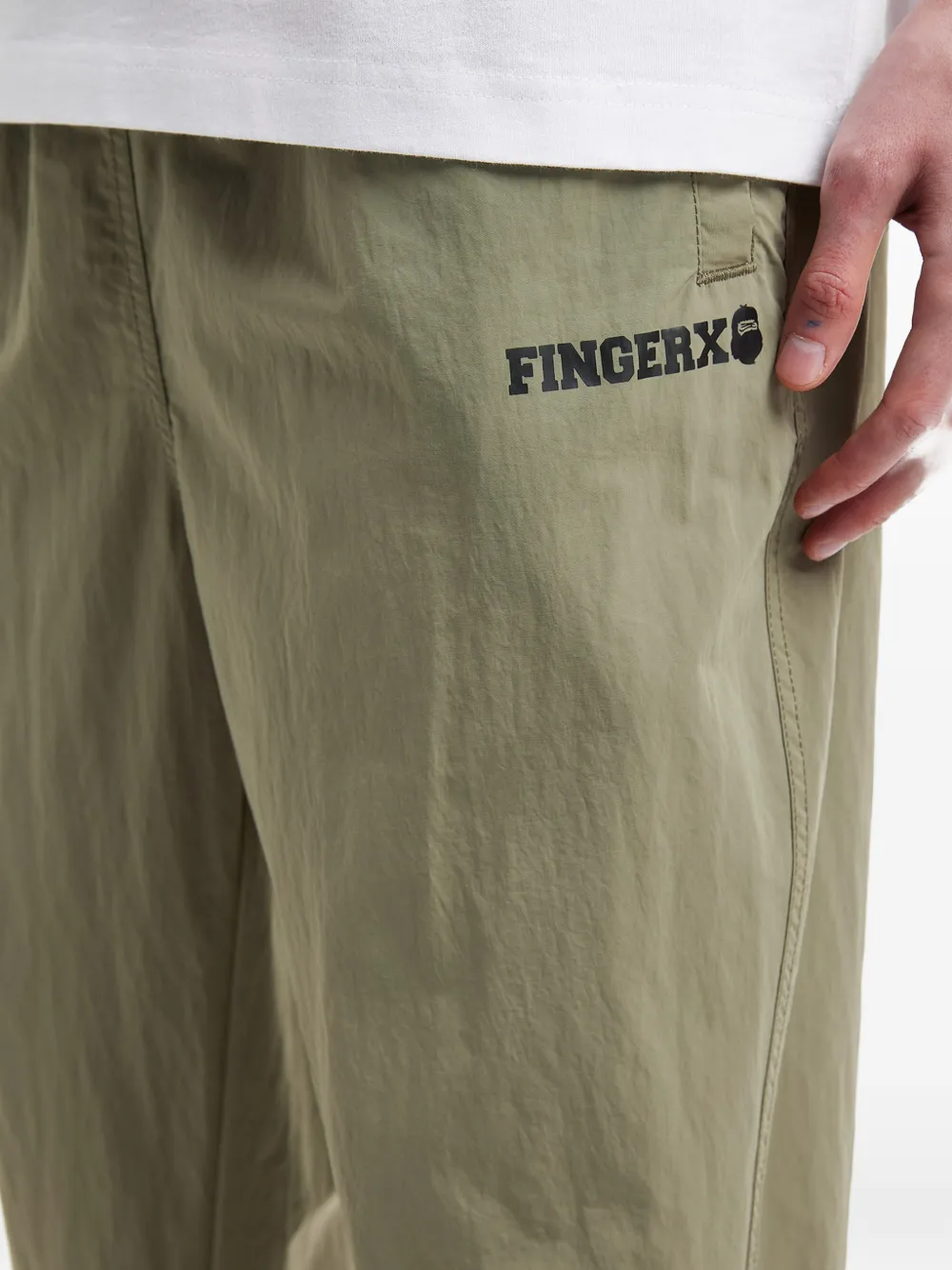 Drawstring Logo-Detail Track Pants