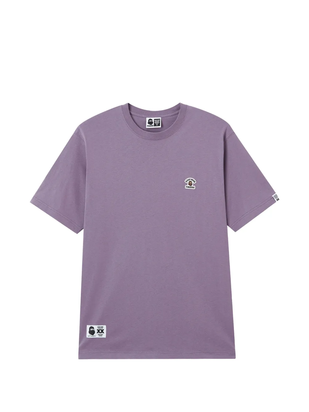 FINGERCROXX logo T-shirt - Viola