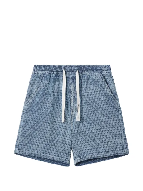 FIVE CM patterned drawstring shorts