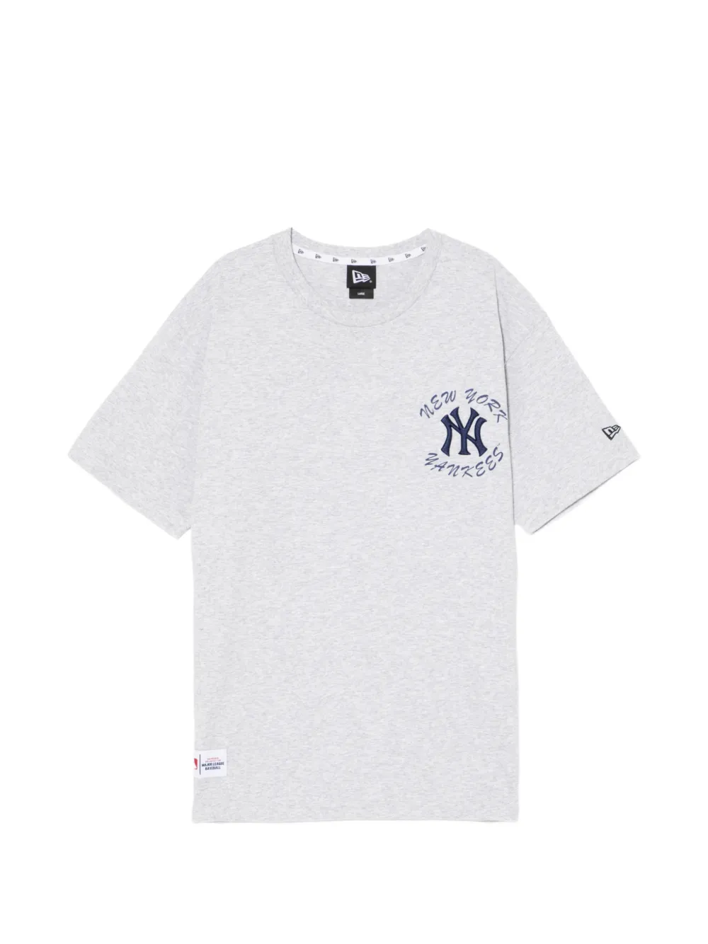NEW ERA CAP logo-print T-shirt - Grigio