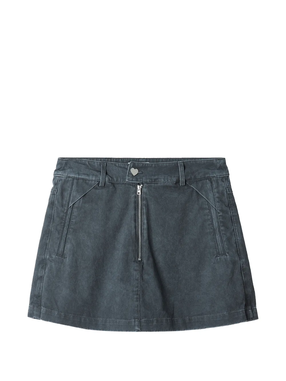 izzue zip-detail skorts - Blu