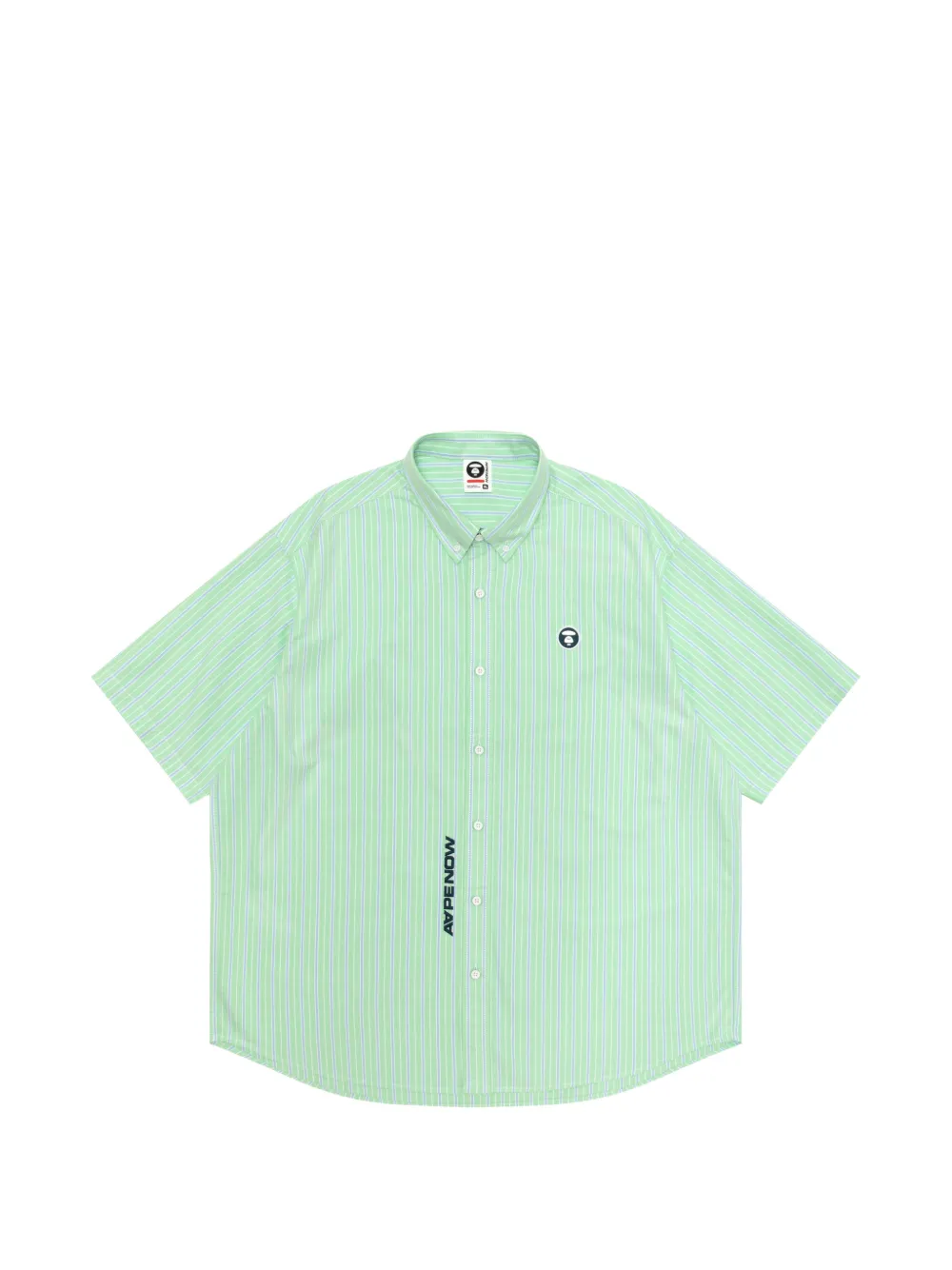 AAPE BY *A BATHING APE® striped shirt - Verde