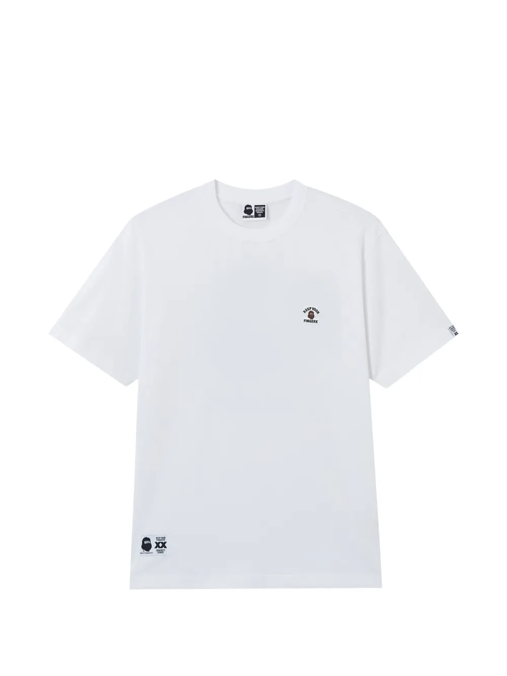 FINGERCROXX футболка с логотипом | белый | Image 1
