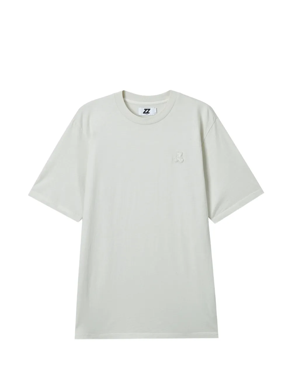 izzue applique T-shirt - Bianco