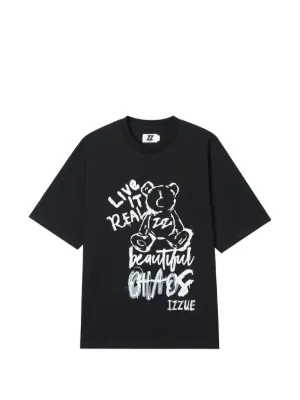 NO PROBLEMO CND Wave Regular Fit T-shirt | Black | FARFETCH