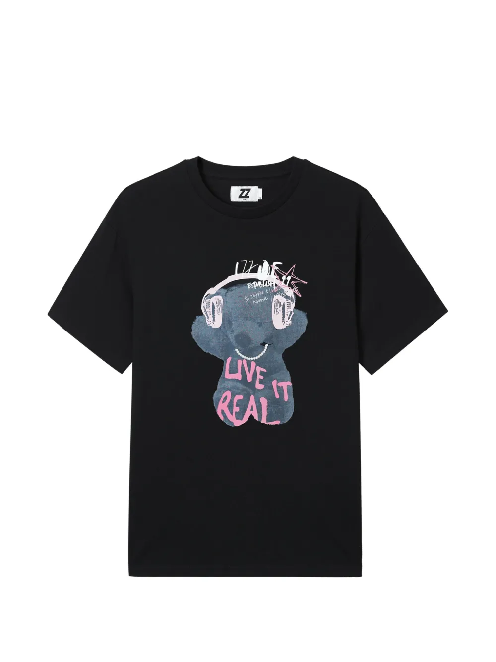 izzue graphic-print T-shirt - Nero