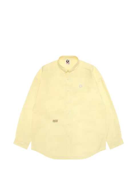 AAPE BY *A BATHING APE® embroidery shirt