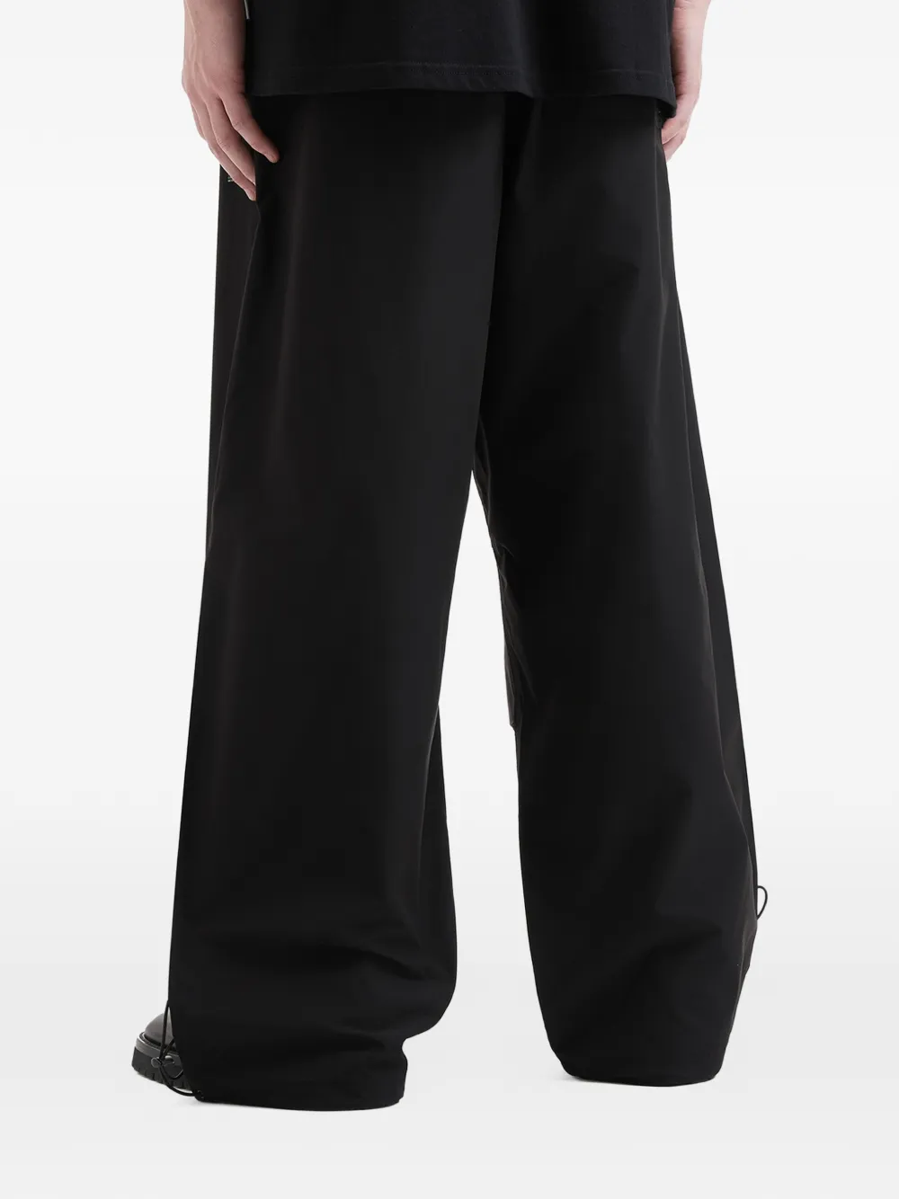 FIVE CM Broek met logoprint Zwart