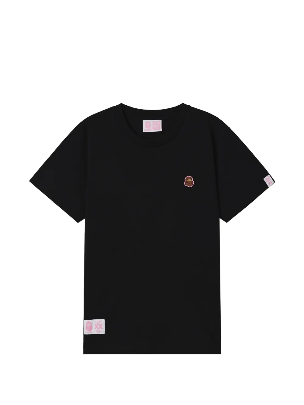 FINGERCROXX logo-patch T-shirt - Schwarz