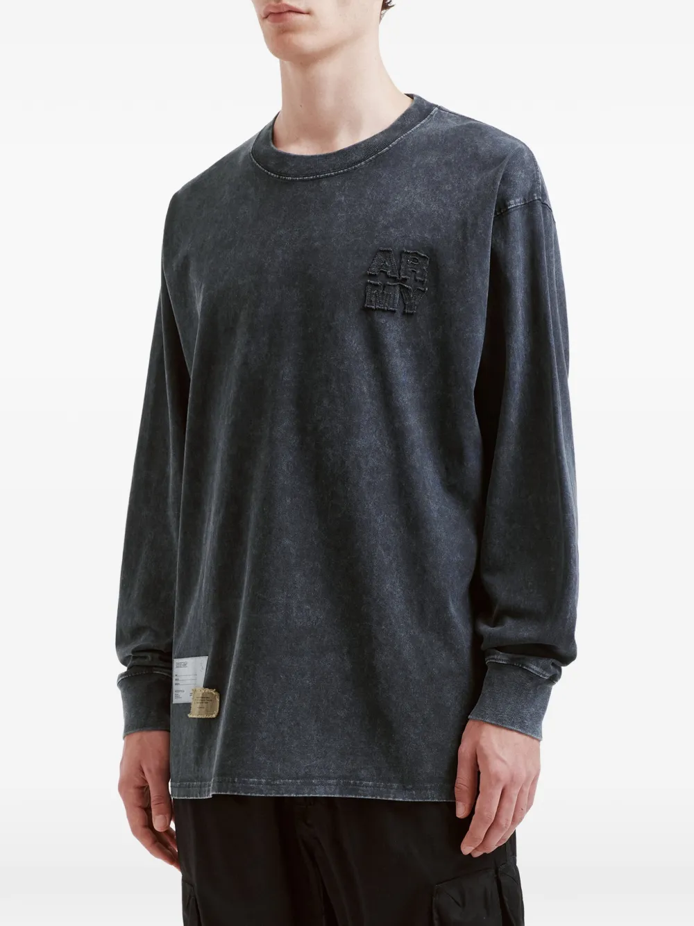  Izzue Logo-patch T-shirt - Grey 