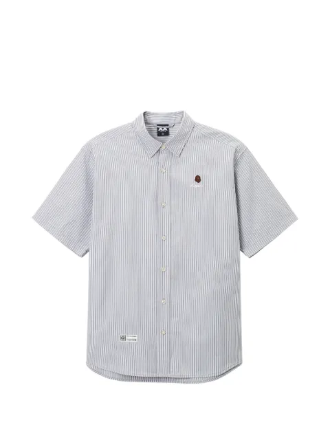 FINGERCROXX camisa manga corta con rayas estampadas