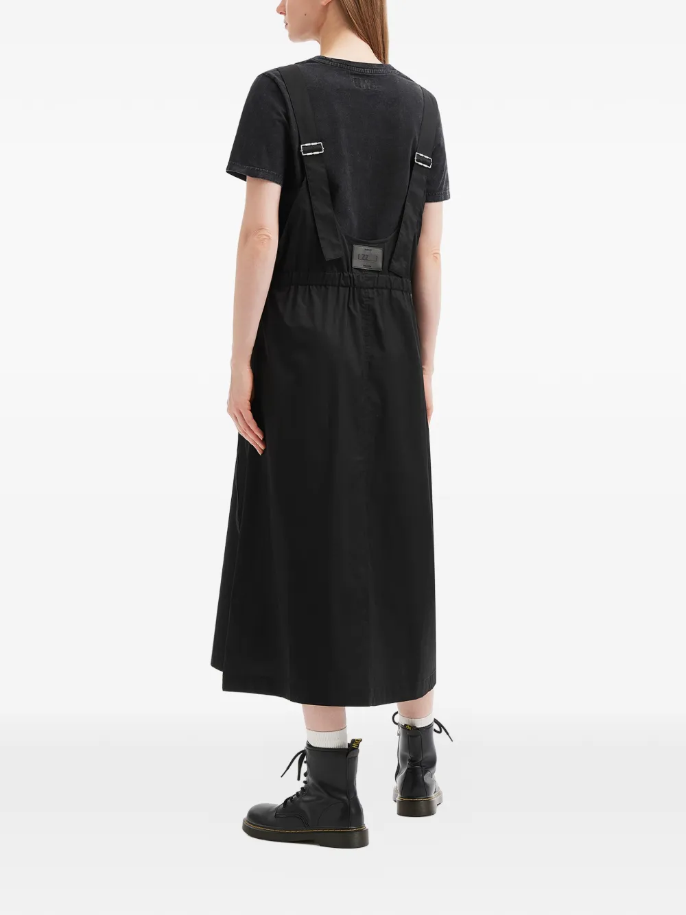  Izzue Multiple-pocket Midi Dress - Black 