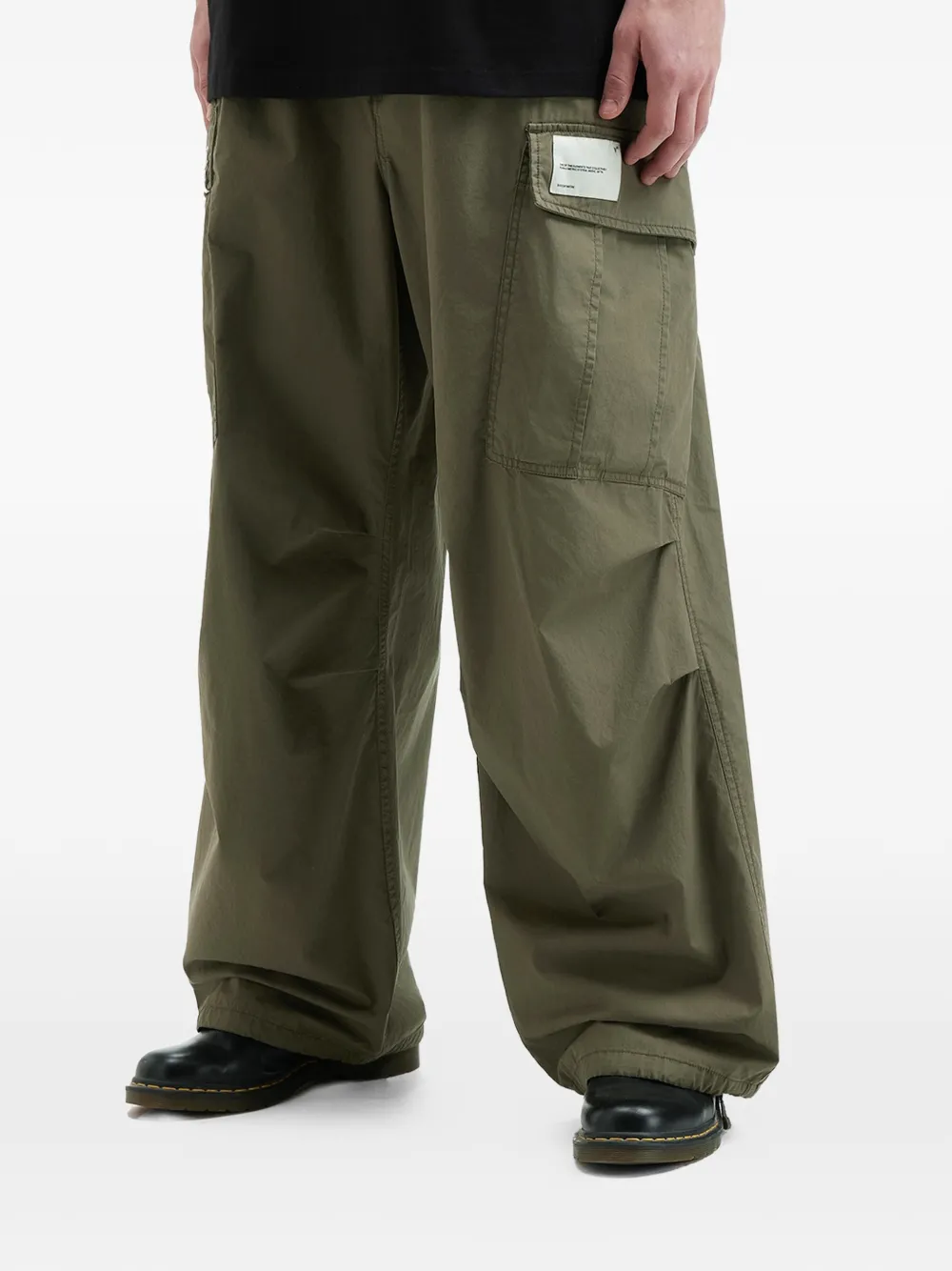  Five Cm Cargo Pocket Trousers - Green 