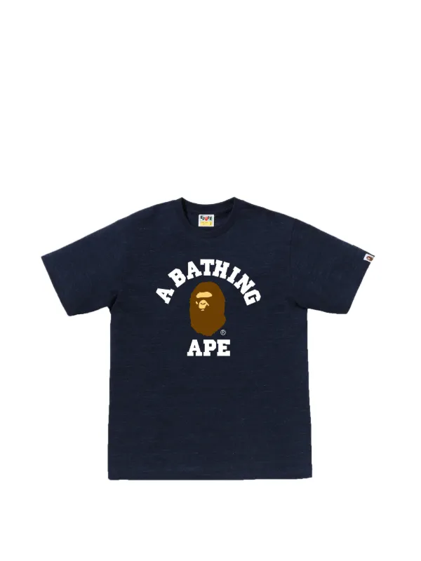 A BATHING APE® ロゴ Tシャツ | ブルー | FARFETCH JP