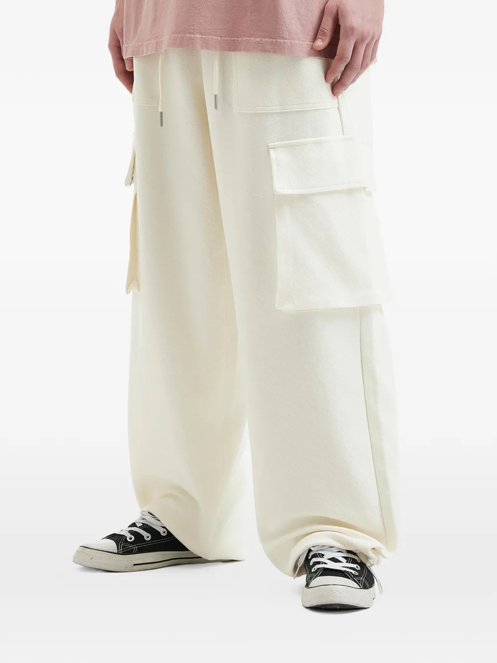  Five Cm Drawstring Cargo Trousers - Neutrals 