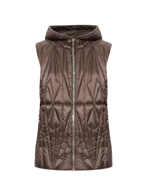 Moncler + Rick Owens フーデッド キルティング ベスト