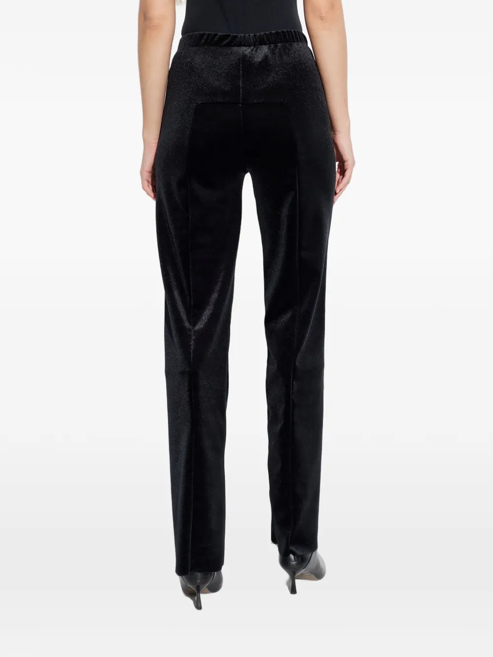 VETEMENTS Broek met elastische taille Zwart