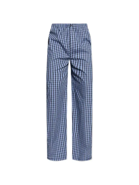 VETEMENTS check-pattern trousers