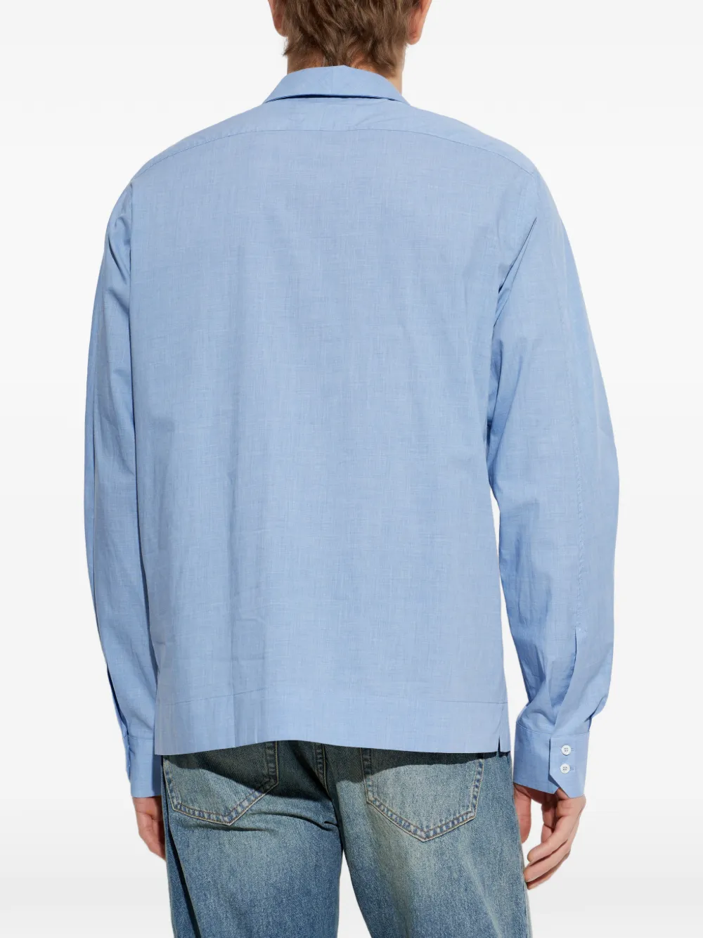 Maison Margiela Overhemd met zak Blauw