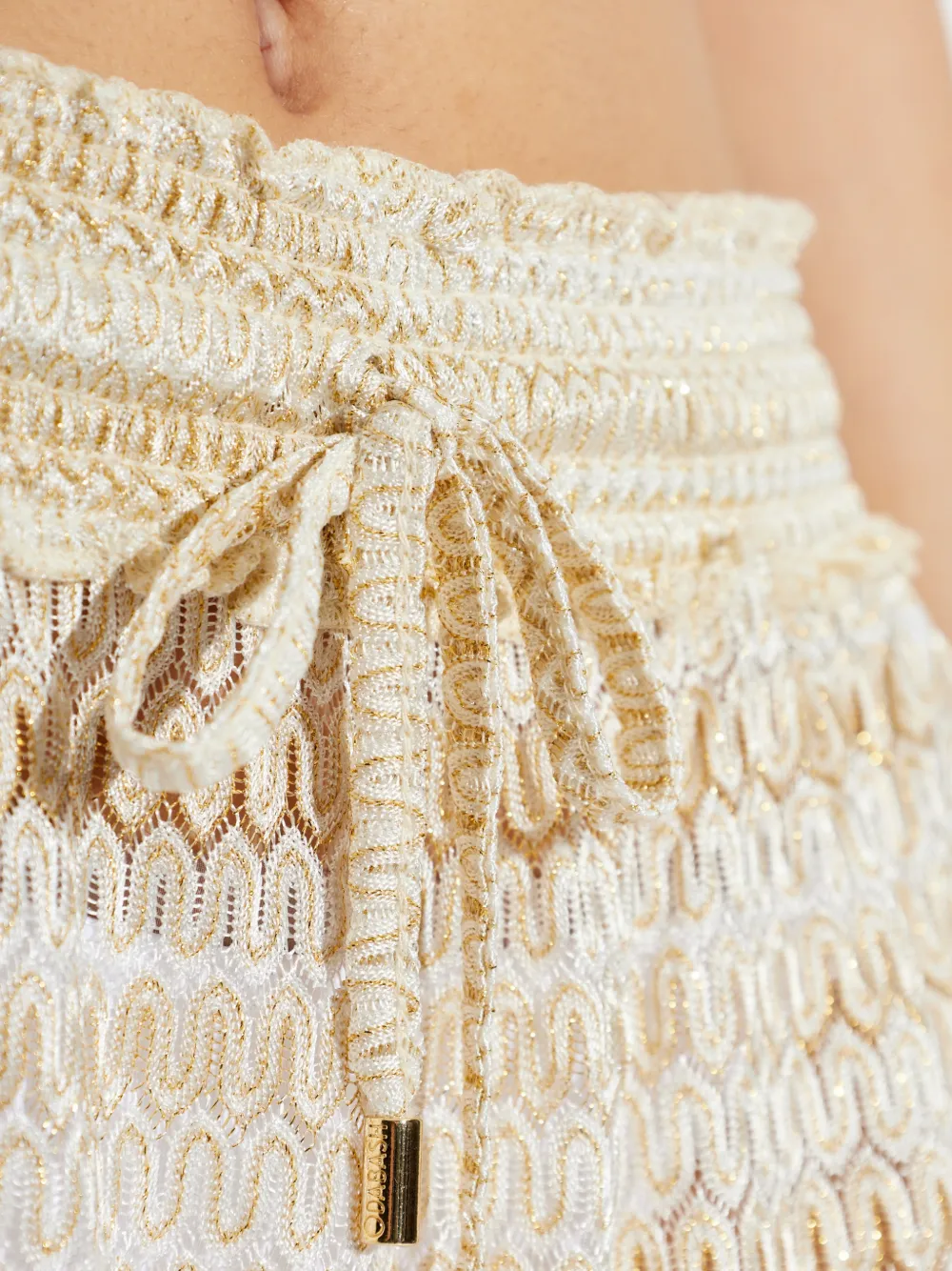 Dune Tiered Drawstring Skirt