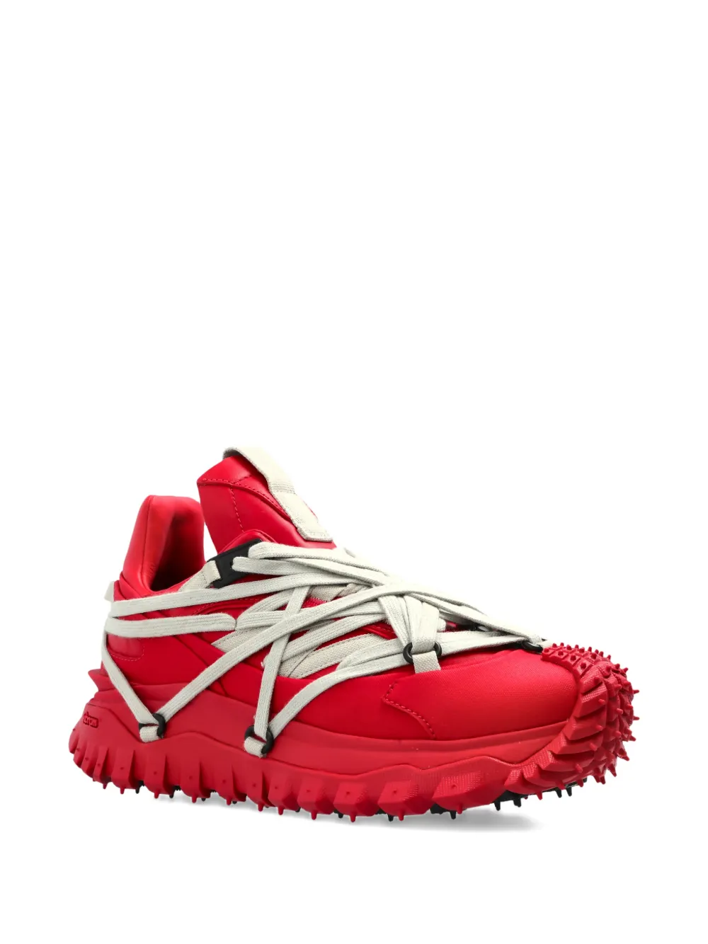Moncler + Rick Owens Trailgrip Megalace sneakers Rood