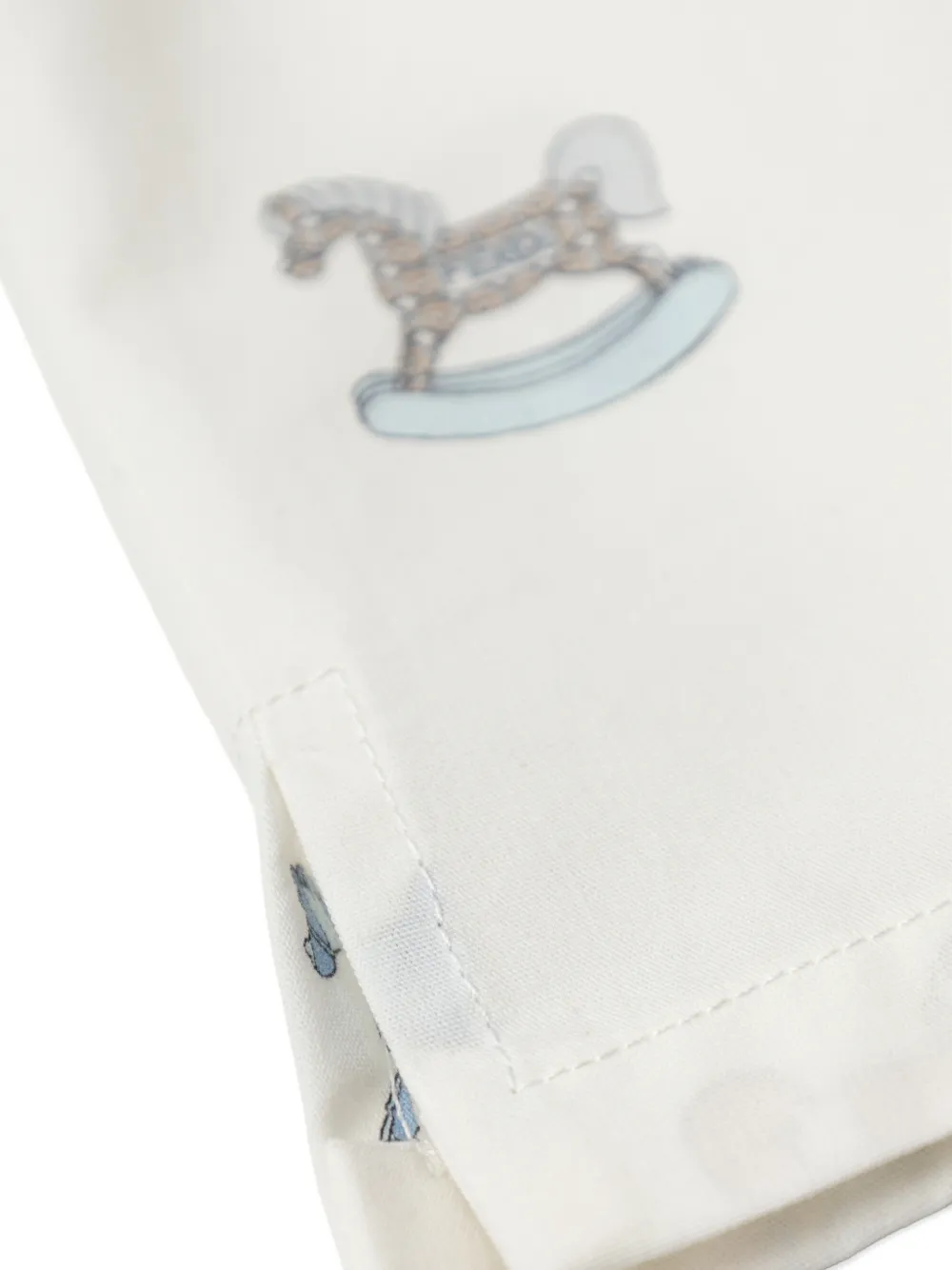 Fendi Kids Shirt met print Wit