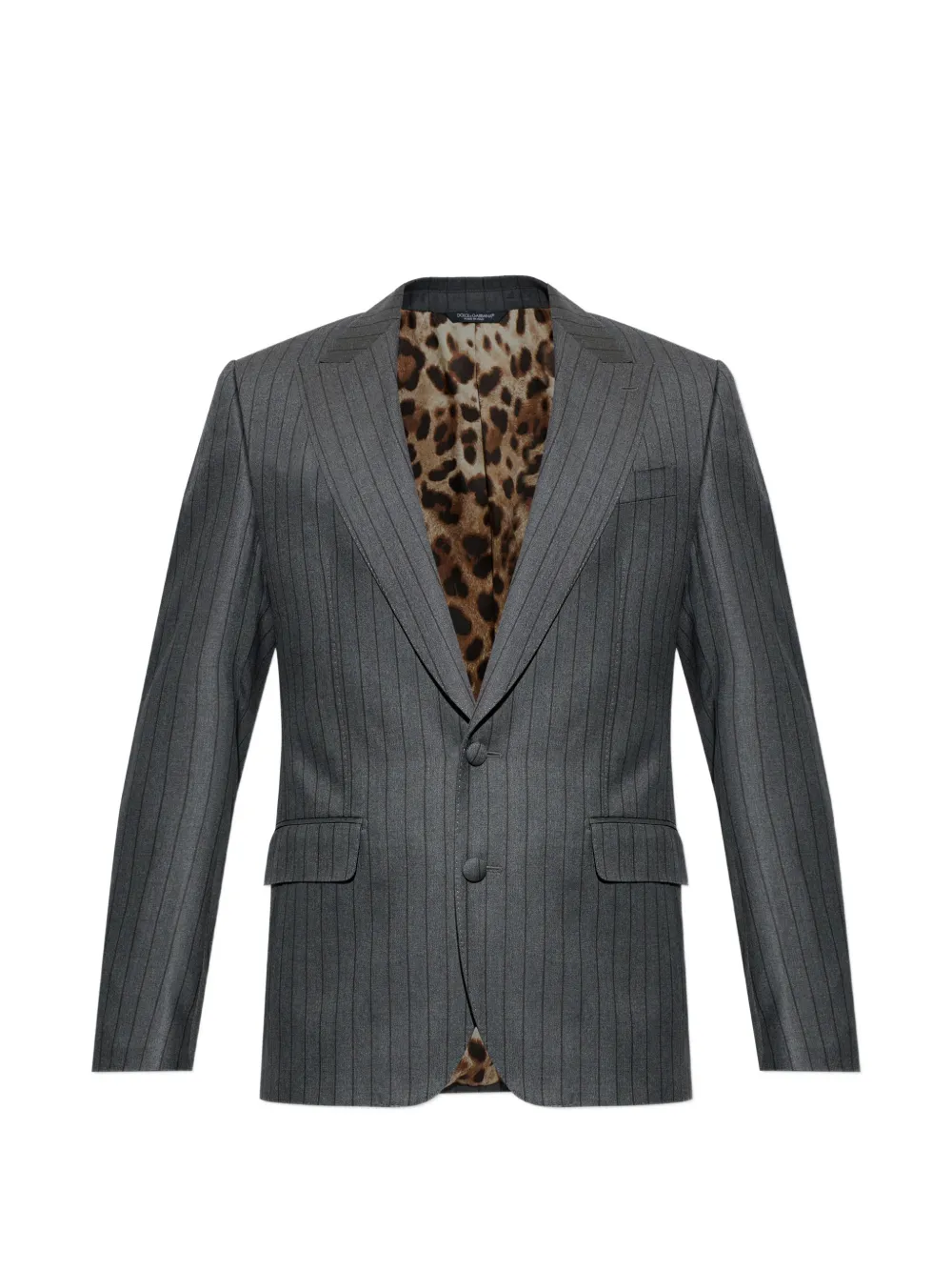 Dolce & Gabbana pinstriped blazer - Grigio