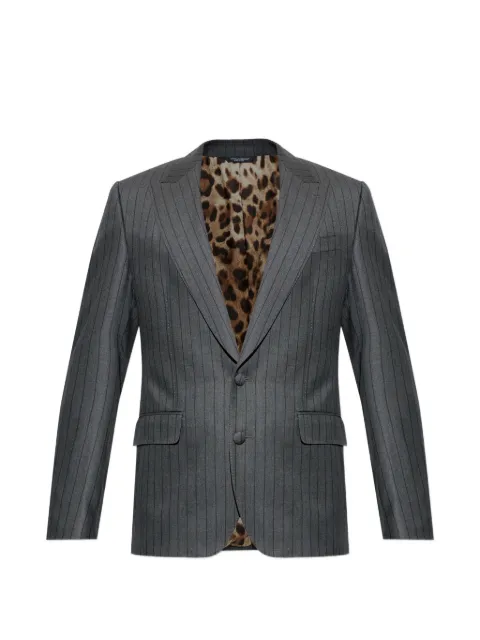 Dolce & Gabbana pinstriped blazer