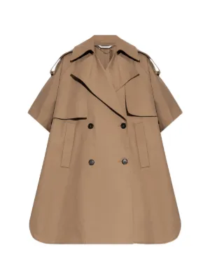Max Mara ベルテッド ケープ | ニュートラル | FARFETCH JP