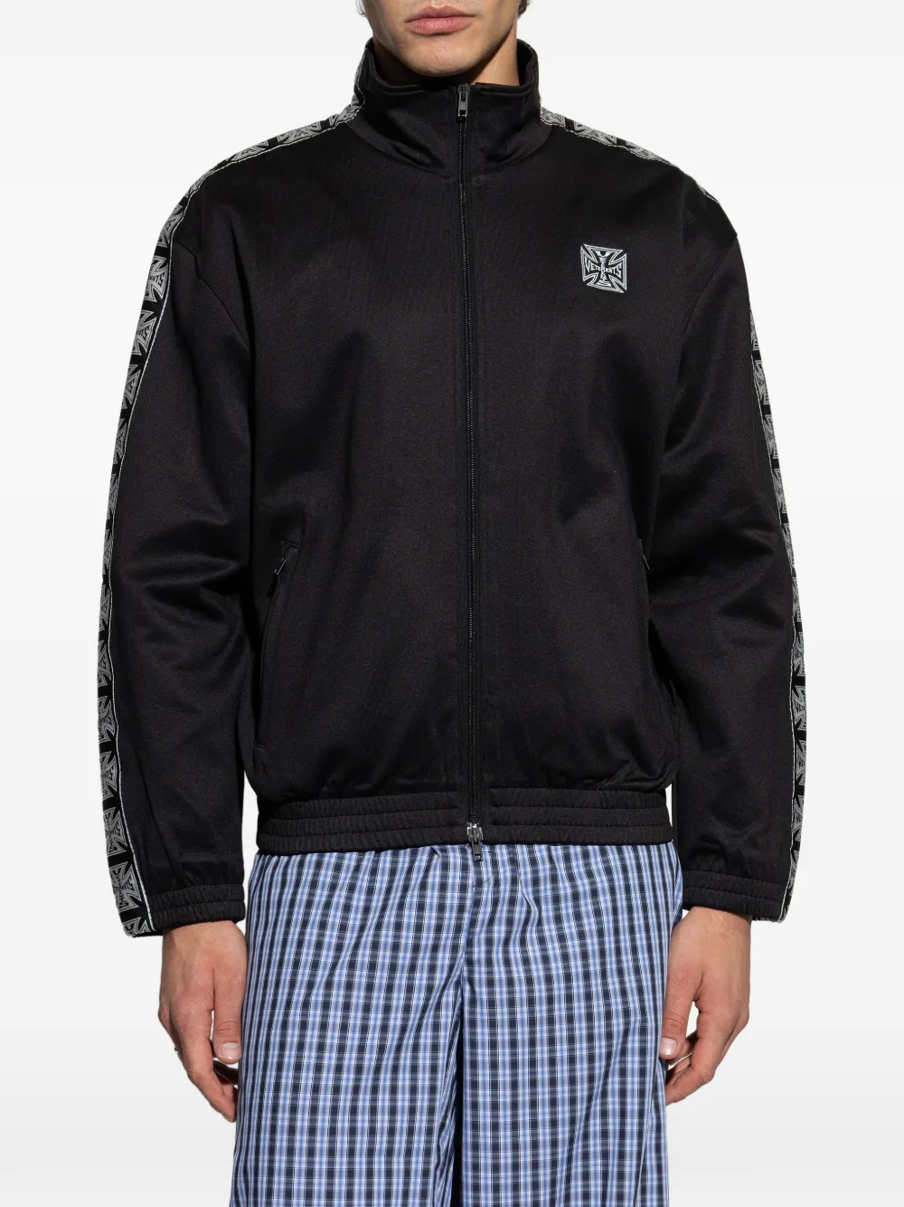 VETEMENTS Fleece jack Zwart