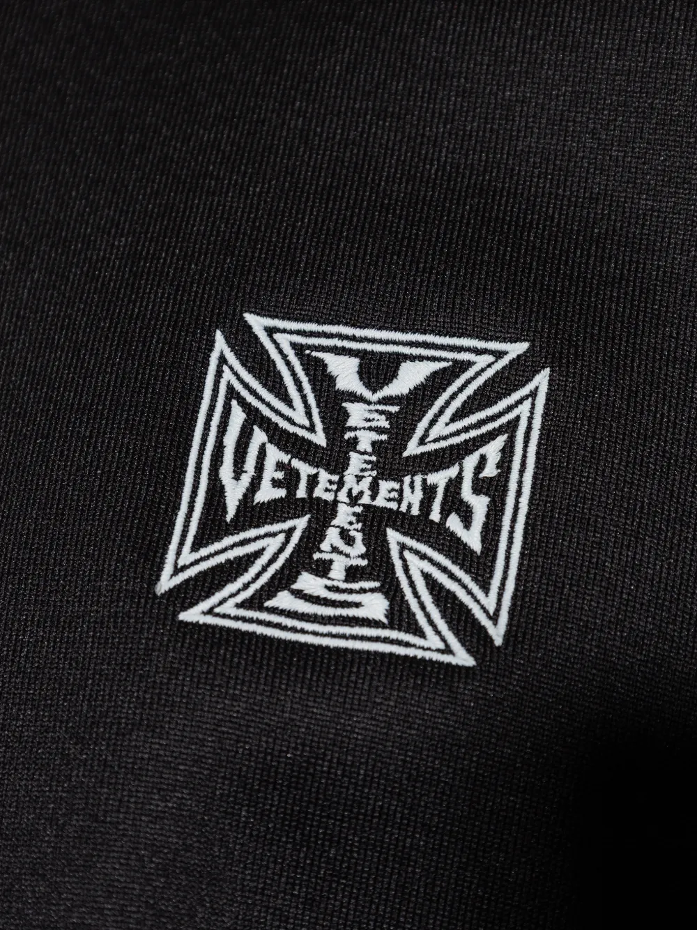 VETEMENTS Fleece jack Zwart