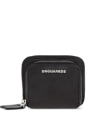 DSQUARED2 財布 黒 DSQUARED2 ファスナー財布 | ブラック | FARFETCH JP