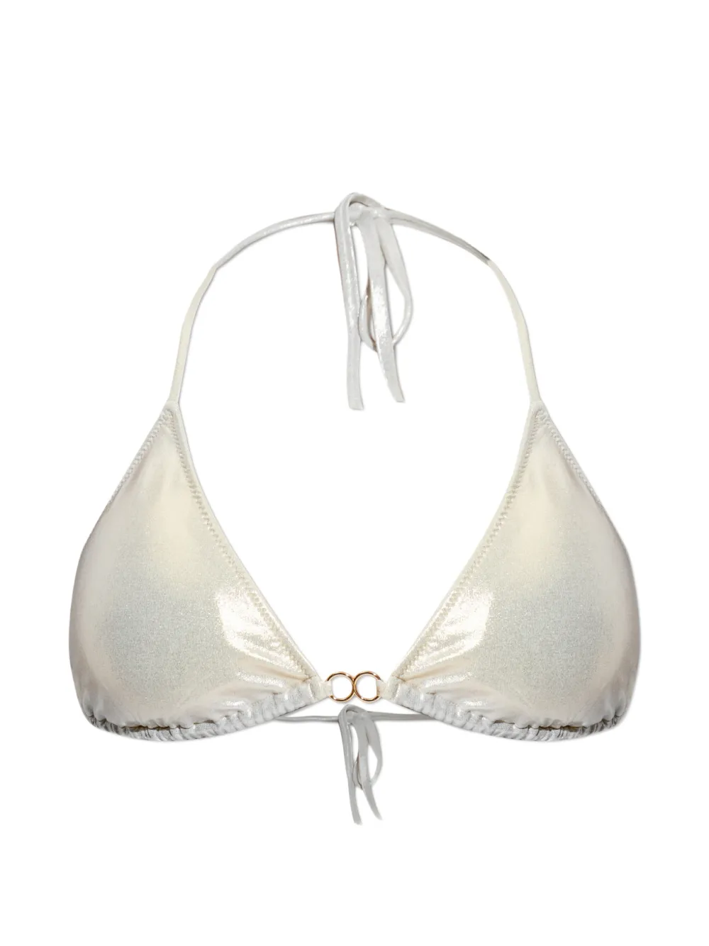 Melissa Odabash ring detail bikini top - Toni neutri