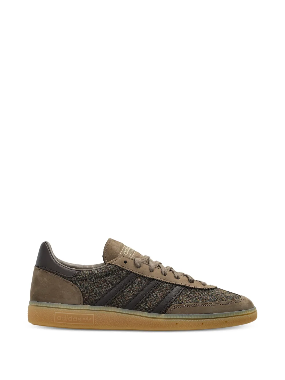 adidas Handball Spezial striped panelled sneakers - Marrone