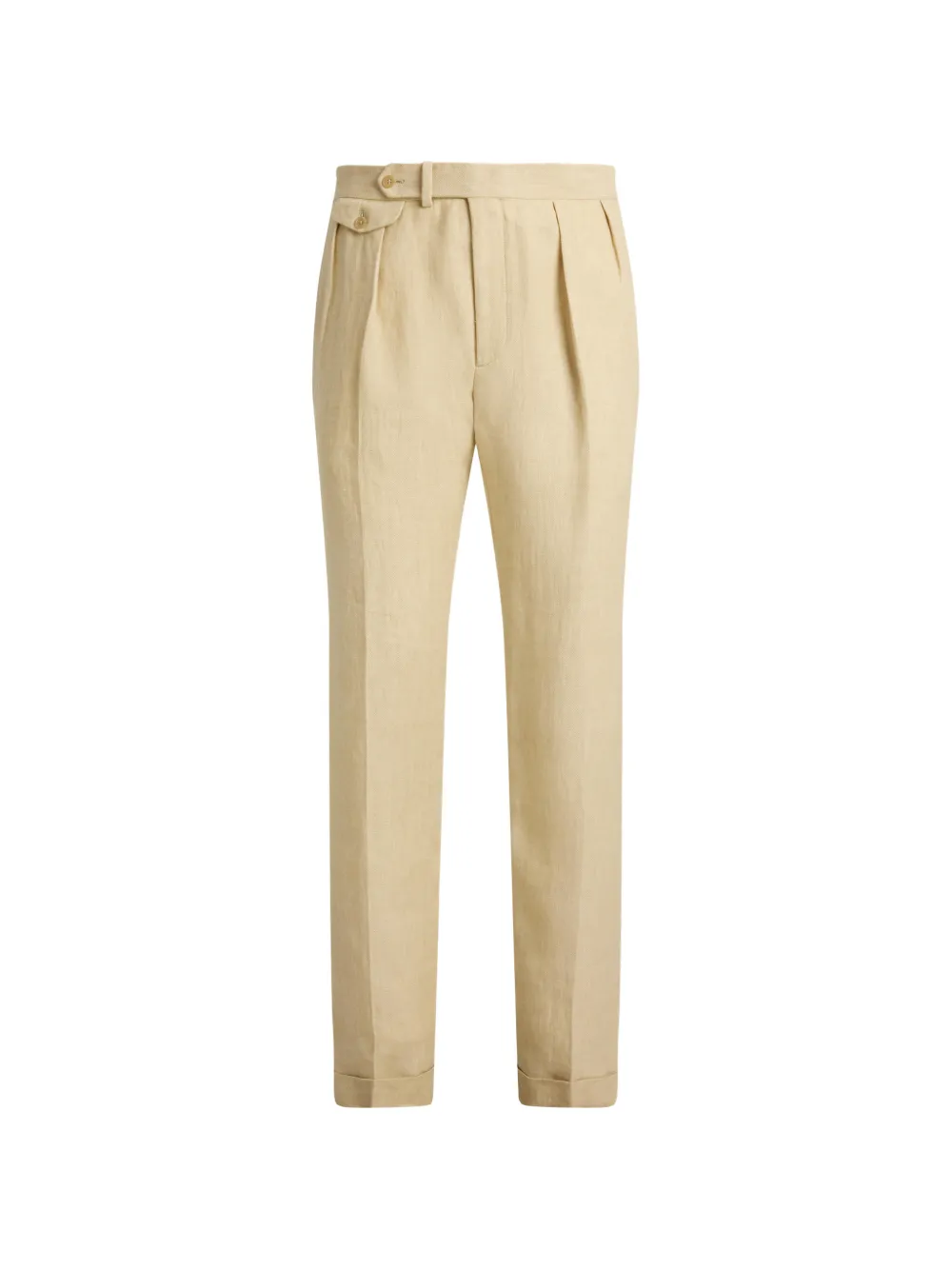 Ralph Lauren Purple Label Pantaloni Gregory con pieghe - Toni neutri