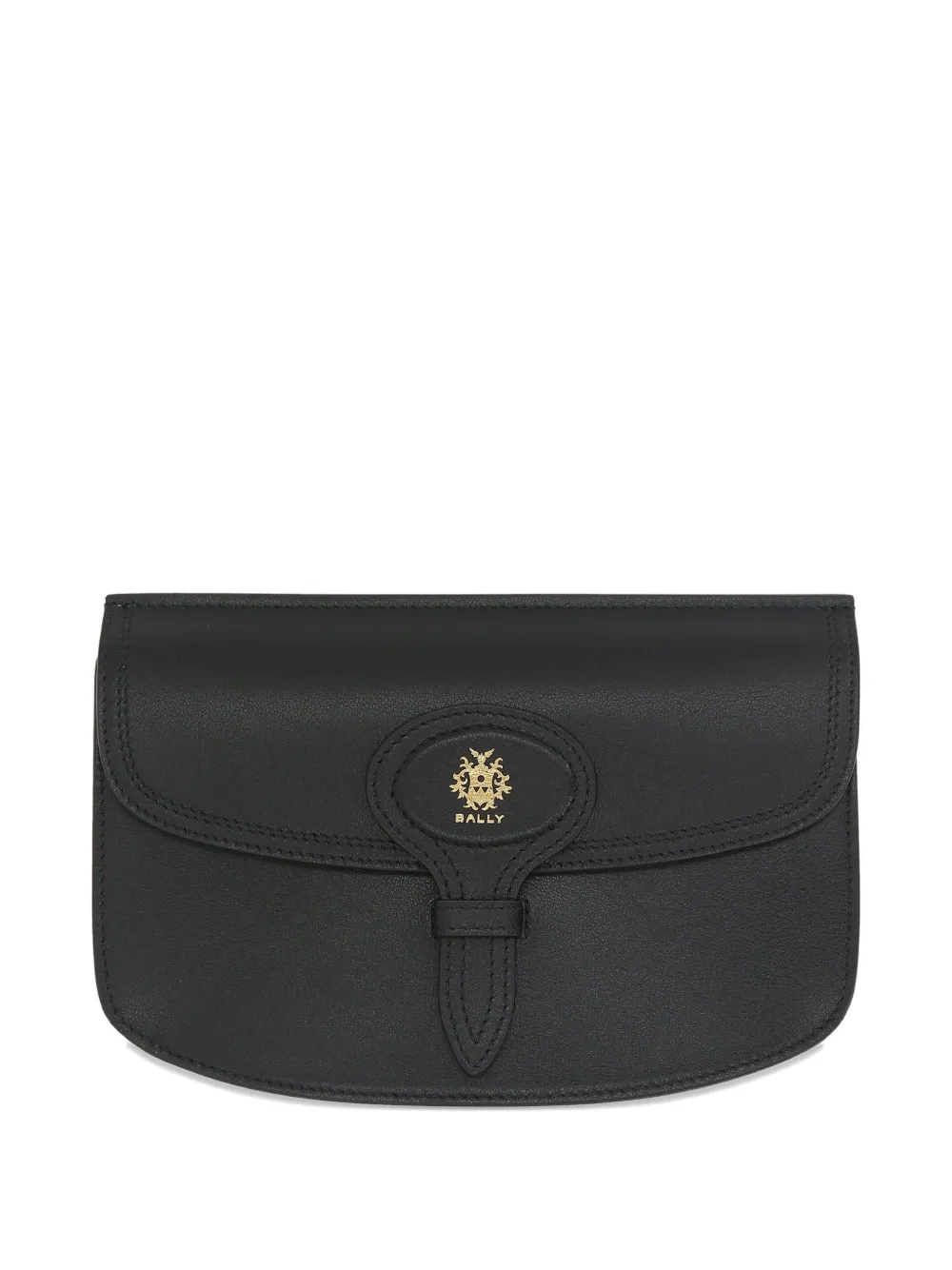 Bally logo-plaque cross body bag - Nero