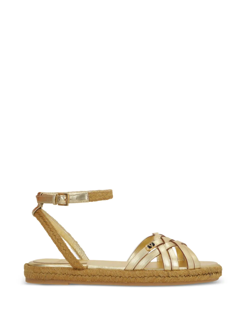 Valentino Garavani VLogo Signature espadrilles Goud