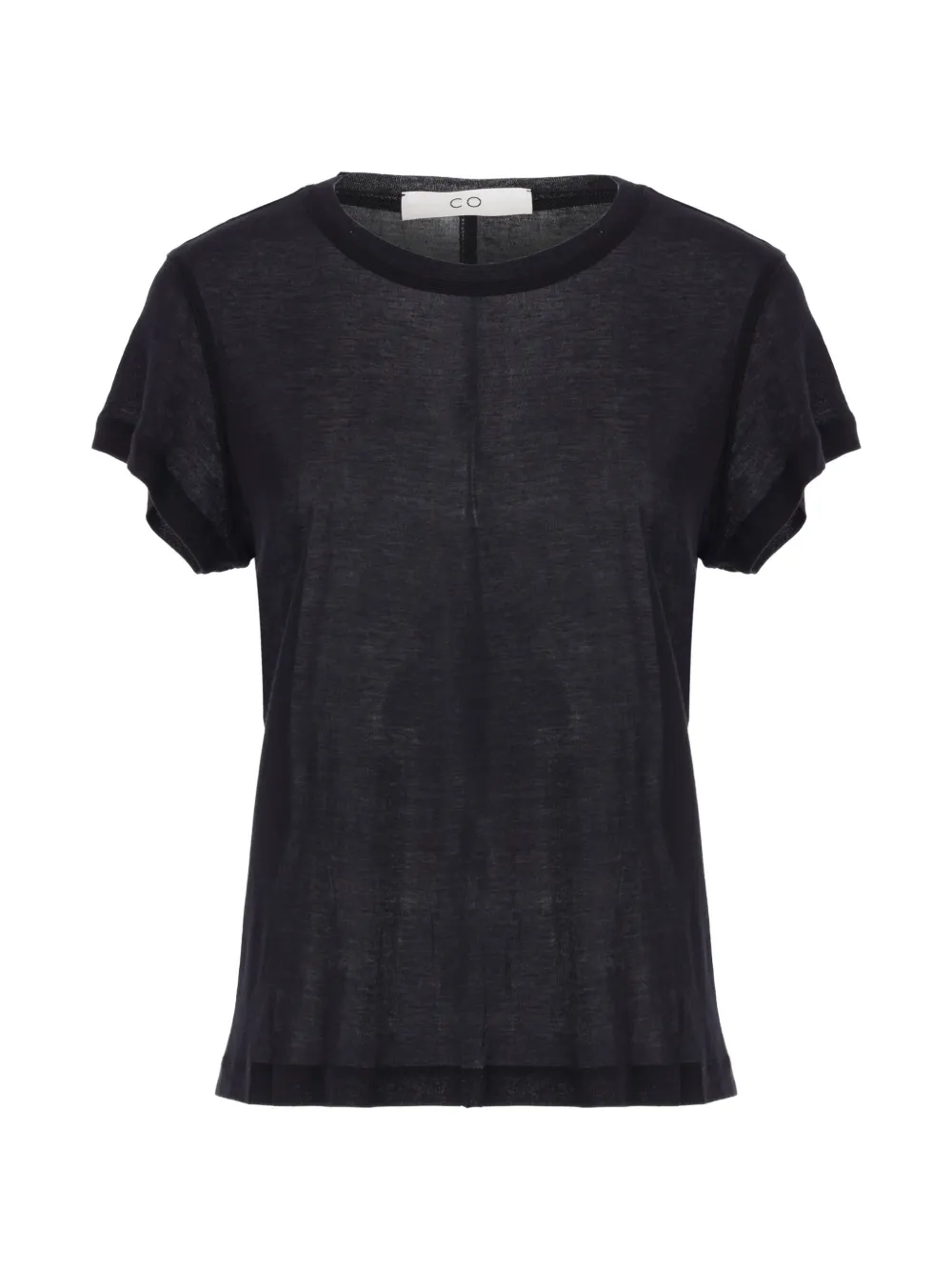 Co rolled t-shirt - Nero