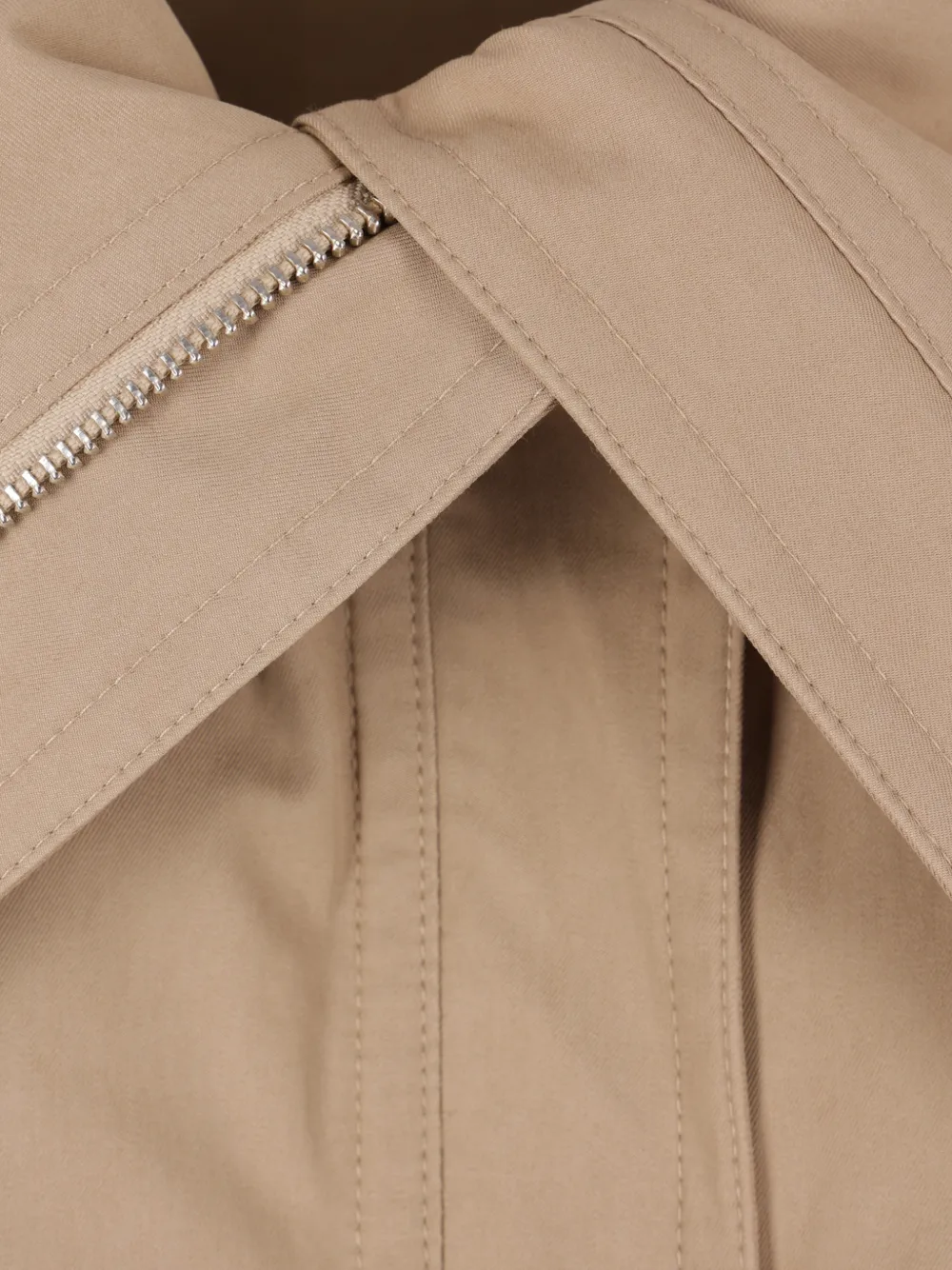  Co Zip-up Collared Jacket - Brown 