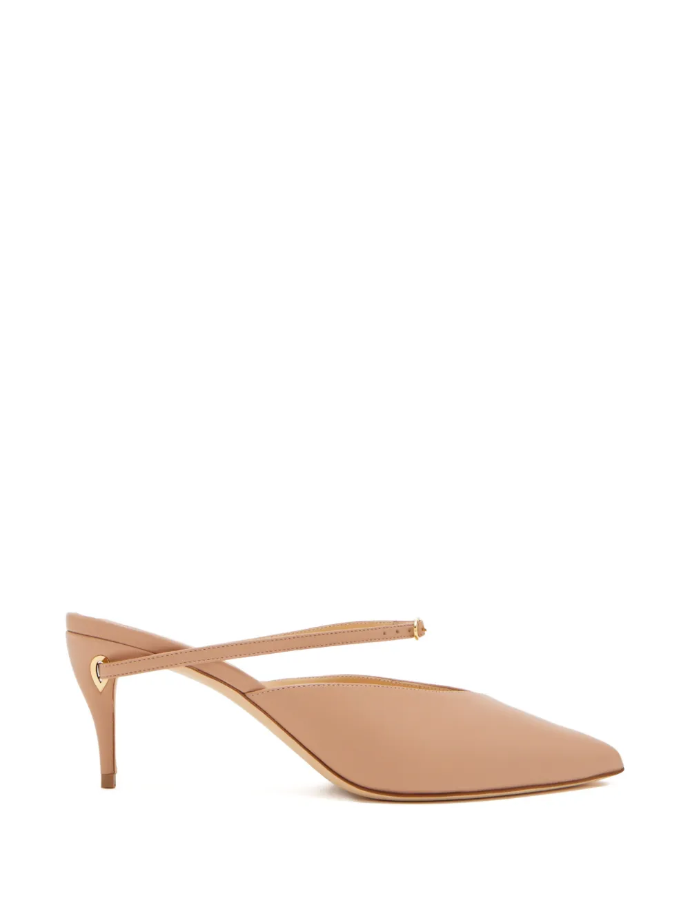 Jennifer Chamandi 65 mm Mattia pumps met hak Beige