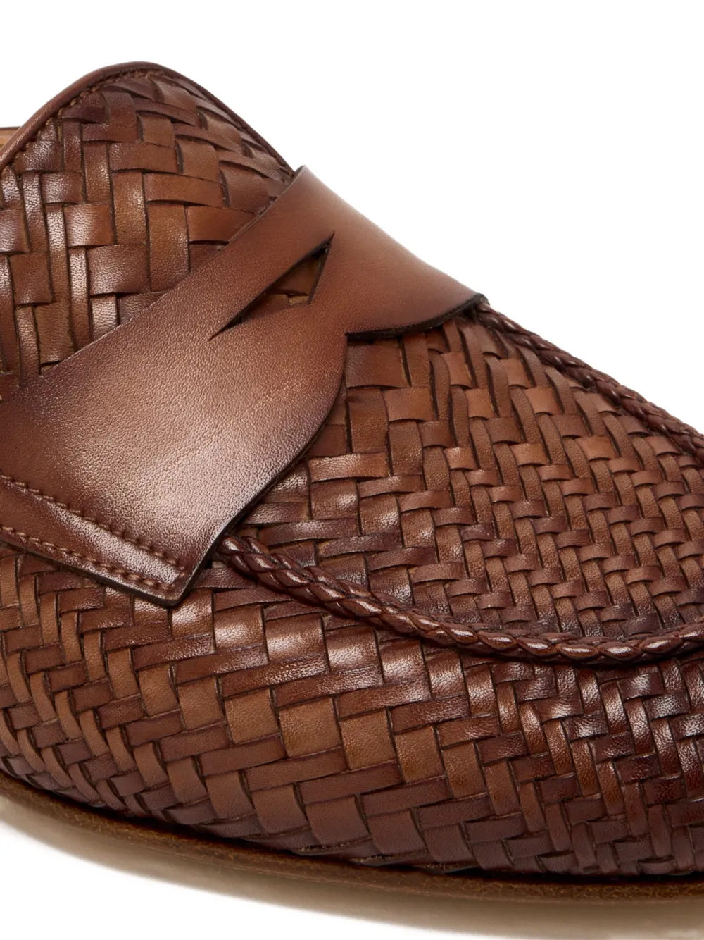 Magnanni woven leather mules Bruin